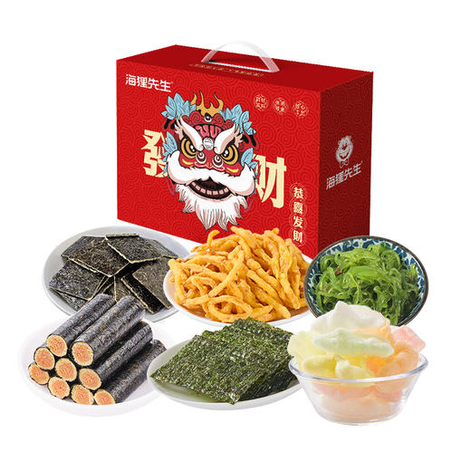 海狸先生海味零食礼盒JL-W1(506g) 商品图2