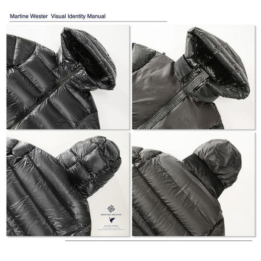 MartineWester女款帝人超薄面料连帽长款鹅绒服11383829 商品图2