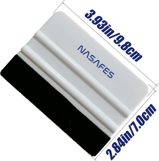 日本 NASAFES 壁纸刮板+裁切刀套装 车窗贴膜、汽车贴纸无气泡刮平工具 商品图2