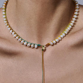 订购10周到｜CHRISTIANA KAFA-essence-白色淡水珍珠 项链［希腊设计师］