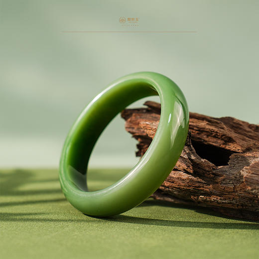 【南鸢】俄罗斯碧玉手镯【59.0】 商品图1