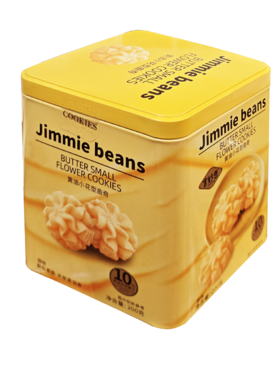 200g吉妙豆黄油小花型曲奇原味