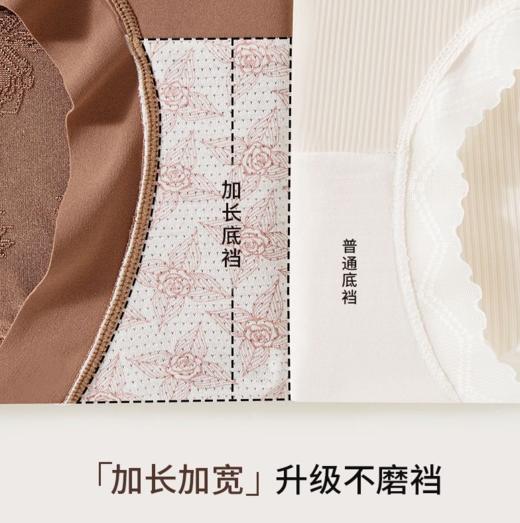 2条69【嫡系新中式蚕丝提花浮雕养护塑身内裤】抑菌裤H254272358 商品图7