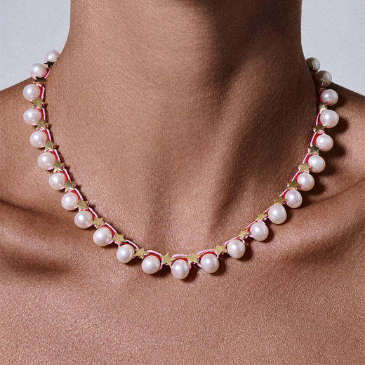 订购10周到｜CHRISTIANA KAFA-sofia-白色淡水珍珠 项链［希腊设计师］ 商品图0