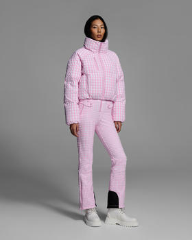 Cordova - Cortina Jacket - Peony Gingham - 女装 - 滑雪夹克 - 粉色格子