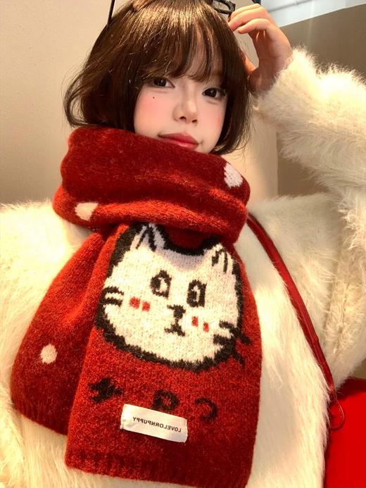 番茄红韵系列围巾 商品图2