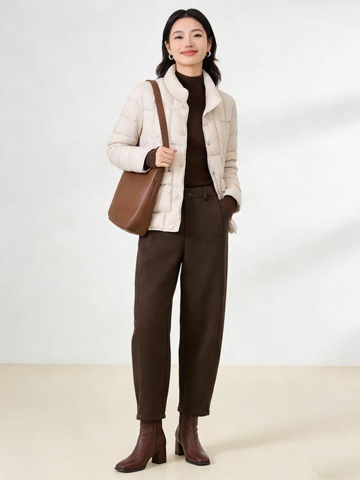 【泡芙羽绒】臣禾鸭绒小个子轻便保暖羽绒服外套9224070152 商品图5