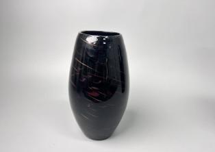 黑色金纹花瓶大 商品图0