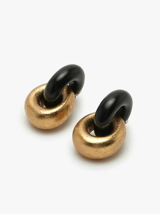 订购8周到｜MONIES-Havana-相思木 金箔 耳夹（无需耳洞）［丹麦设计师］ 商品图1