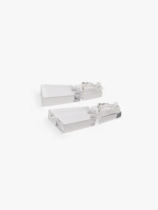 订购8周到｜MONIES-Taiga-亚克力 耳夹（无需耳洞）［丹麦设计师］ 商品图3