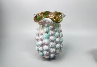 莫兰迪色圆点花瓶 商品图0