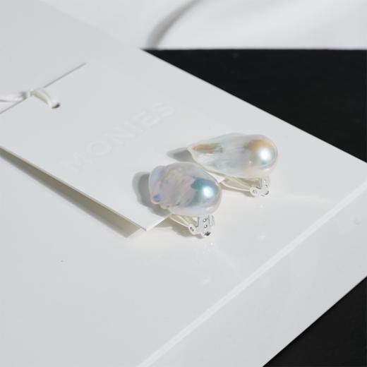 订购8周到｜MONIES-Mint-巴洛克珍珠 耳夹（无需耳洞）［丹麦设计师］ 商品图1