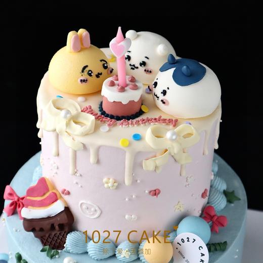 1027CAKE | 双层  chiikawa 立体奶油霜  (提前2天下单） 商品图2
