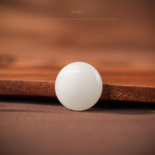 【小满】羊脂白玉扣 商品图1