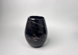 黑色金纹花瓶小 商品图0