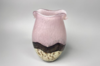 粉棕扁口花瓶 商品缩略图0
