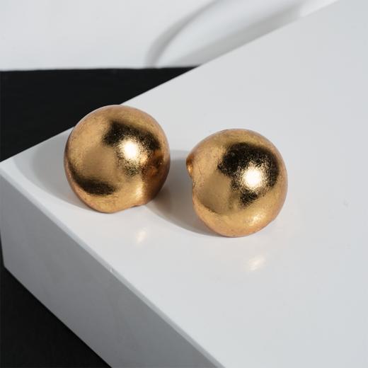 北京仓｜MONIES-Callao-卡拉俄 亚克力 金箔 耳环［丹麦设计师］ 商品图1