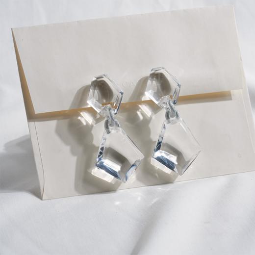 北京仓｜MONIES-FABA-亚克力 耳夹［丹麦设计师］ 商品图2