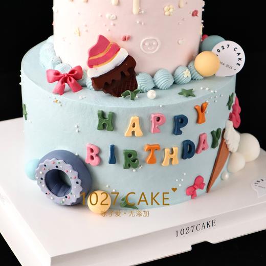 1027CAKE | 双层  chiikawa 立体奶油霜  (提前2天下单） 商品图4
