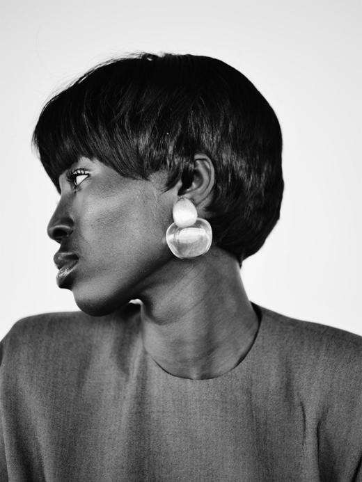 订购8周到｜MONIES-Folia stud-925银 相思木 银箔 耳环［丹麦设计师］ 商品图4