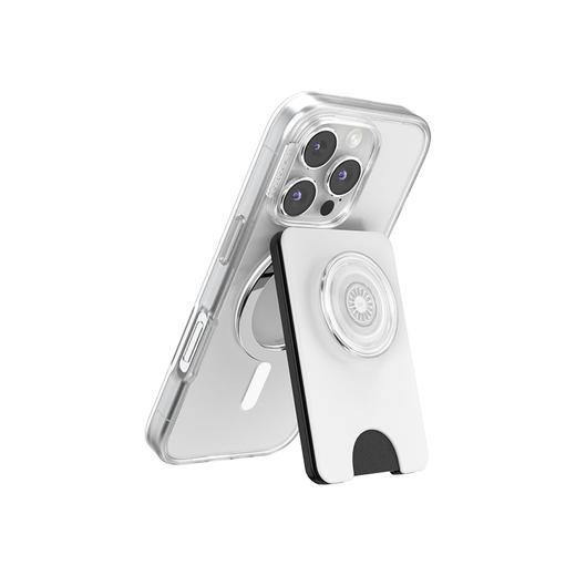 【站立MagSafe®卡包】雪山白·Kick-Out站立卡包 WALLET卡包 Kick-Out站立卡包系列 白色 商品图4