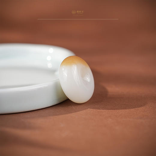 【未央】糖羊脂白玉平安扣 商品图2