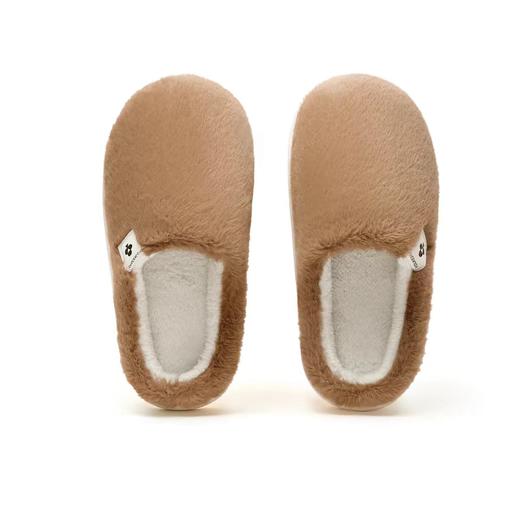 有棵树门店直发【棉拖情侣冬季家居拖鞋】毛绒款厚底抗菌棉拖 商品图9