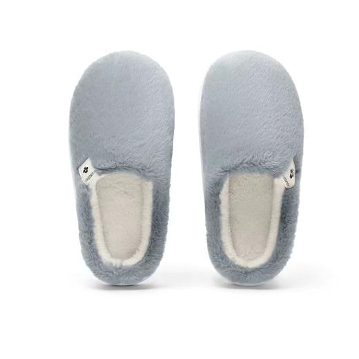 有棵树门店直发【棉拖情侣冬季家居拖鞋】毛绒款厚底抗菌棉拖 商品图5