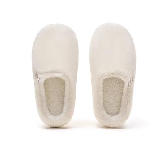 有棵树门店直发【棉拖情侣冬季家居拖鞋】毛绒款厚底抗菌棉拖 商品图6