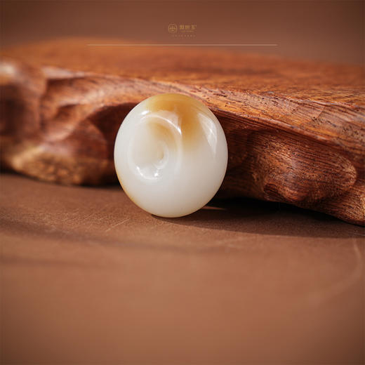 【年年】糖羊脂白玉平安扣 商品图3