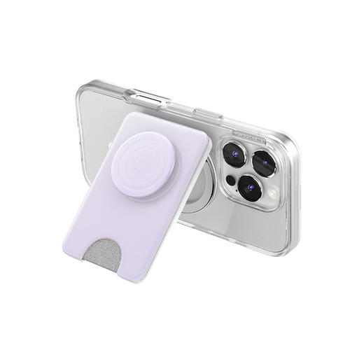 【站立MagSafe®卡包】珍珠粉·Kick-Out站立卡包 WALLET卡包 Kick-Out站立卡包系列 粉色 商品图5