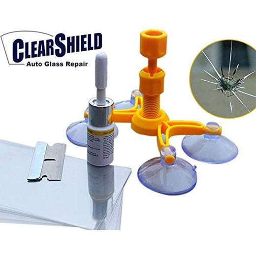 挡风玻璃修复套装 汽车玻璃裂纹或裂缝修复套装 无需更换整块挡风玻璃 （附带说明） 商品图4