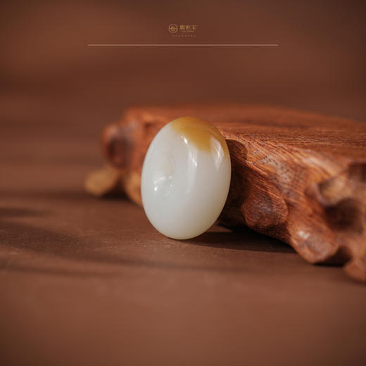 【长乐】糖羊脂白玉平安扣 商品图3