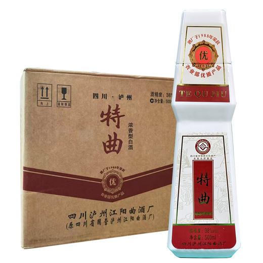 [白酒]泸州(特曲酒)江阳曲38度500ml 商品图0