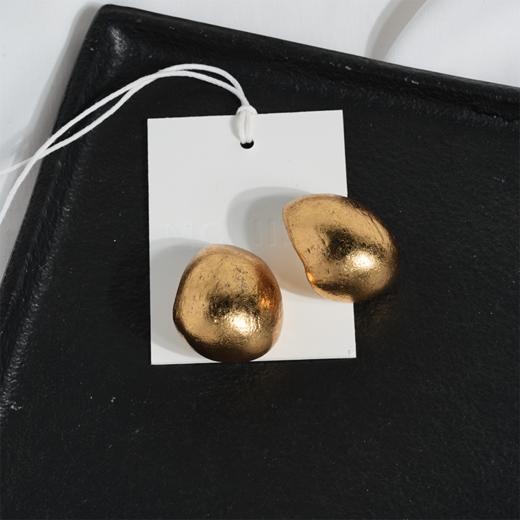 订购8周到｜MONIES-CORDA-乌木 金色 耳夹［丹麦设计师］ 商品图2