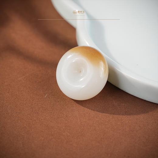 【未央】糖羊脂白玉平安扣 商品图1