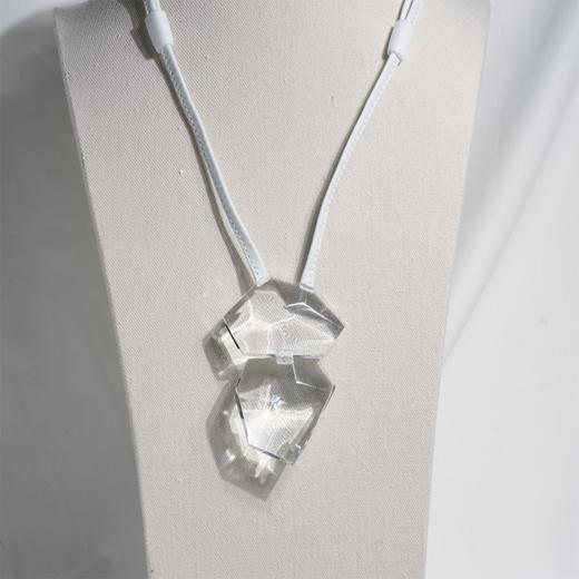 北京仓｜MONIES-Romy-亚克力 透明色 项链［丹麦设计师］ 商品图2