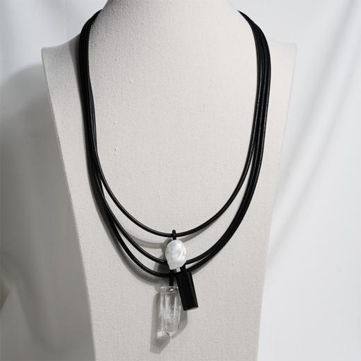 北京仓｜MONIES-Mint-黑碧玺 项链［丹麦设计师］ 商品图1