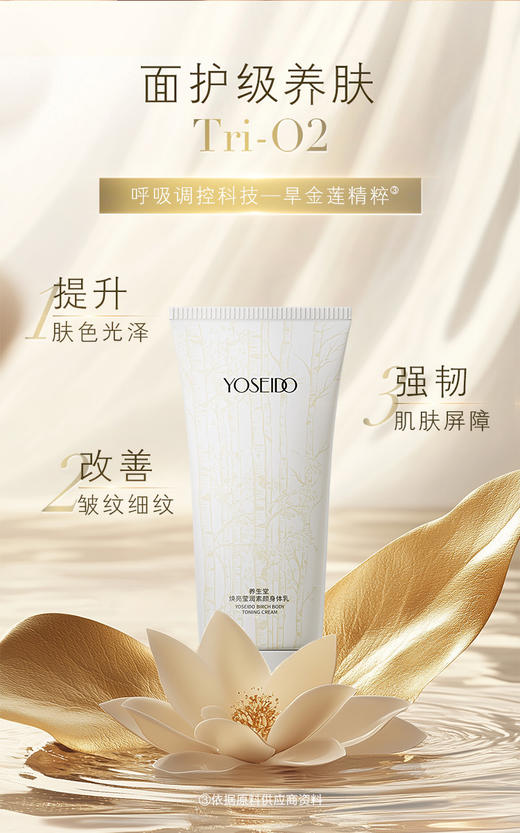 【YST618内购】养生堂焕亮莹润素颜身体乳 150g    买一送一 商品图5