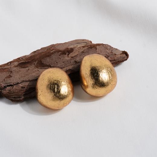 订购8周到｜MONIES-CORDA-乌木 金色 耳夹［丹麦设计师］ 商品图4