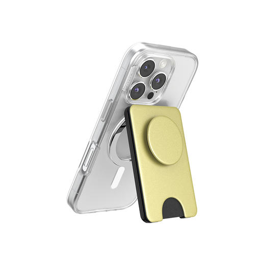 【站立MagSafe®卡包】日落金·Kick-Out站立卡包 WALLET卡包 Kick-Out站立卡包系列 奢华金 商品图4