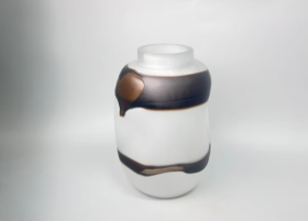 焦糖磨砂花瓶大