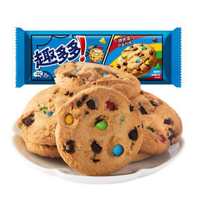 趣多多香脆曲奇缤纷逗味单条装85G*4