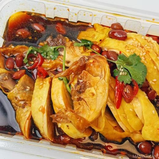 【地标美食】张记 250g经典口水鸡 美味锁鲜 开盒即食（每周二/周四16点截单） 商品图0
