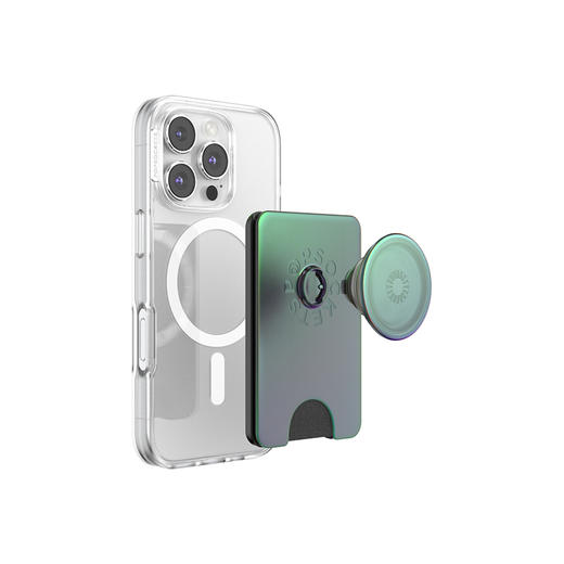 【站立MagSafe®卡包】午夜黑·Kick-Out站立卡包 WALLET卡包 Kick-Out站立卡包系列 黑色 商品图3