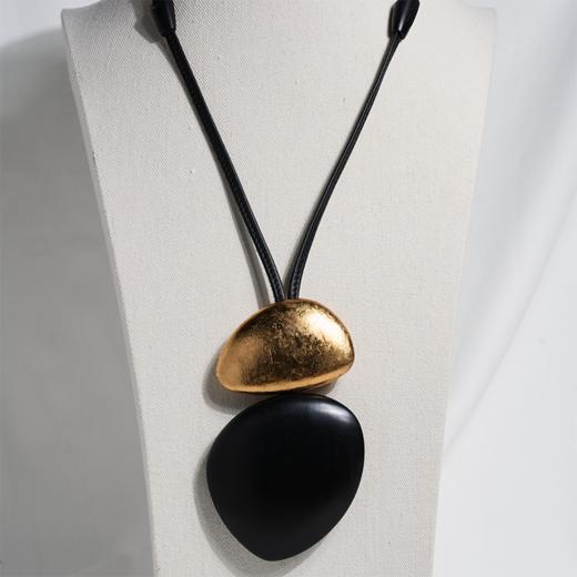 北京仓｜MONIES-Akita-金色 吊坠 项链［丹麦设计师］ 商品图2