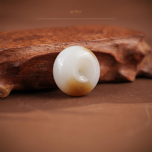 【年年】糖羊脂白玉平安扣 商品图4