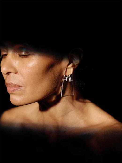 订购8周到｜MONIES-Taiga-亚克力 耳夹（无需耳洞）［丹麦设计师］ 商品图0