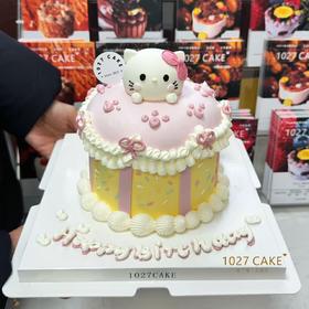 1027CAKE | 立体奶油霜  HelloKitty (提前1-2天）