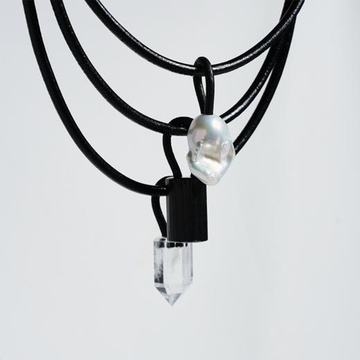 北京仓｜MONIES-Marbre-巴洛克珍珠 碧玺 项链［丹麦设计师］ 商品图3
